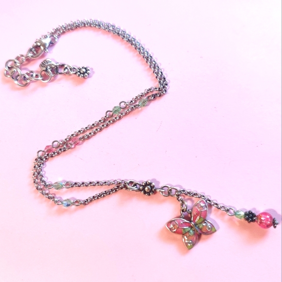 Brighton Flutter Butterfly Necklace - Picture 1 of 8